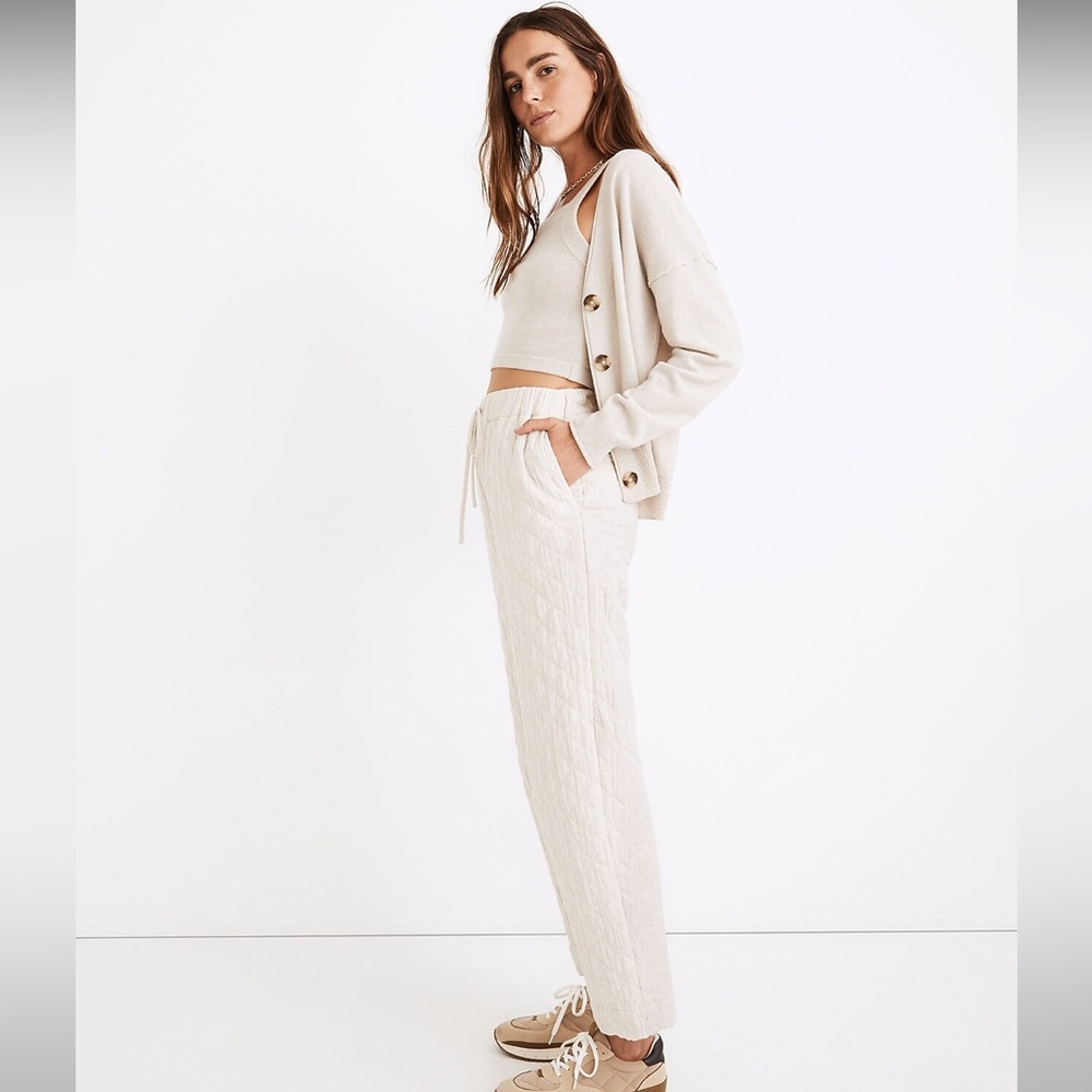 Quilted Madewell Pants xs